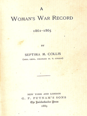 cover image of A Woman's War Record